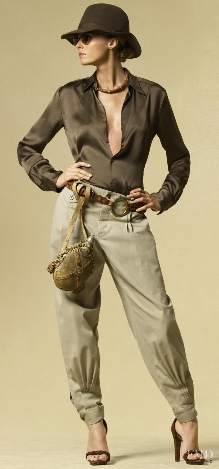 Valentina Zelyaeva featured in  the Ralph Lauren catalogue for Spring/Summer 2009