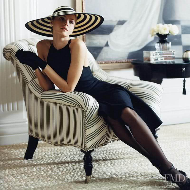 Valentina Zelyaeva featured in  the Ralph Lauren Home advertisement for Spring/Summer 2009