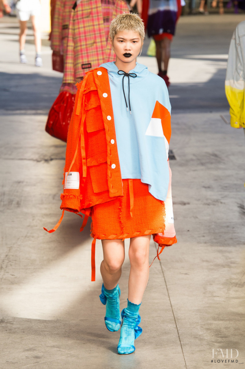 MSGM fashion show for Spring/Summer 2018