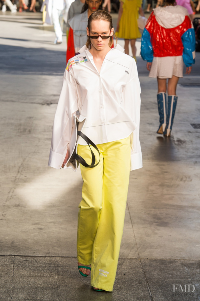 MSGM fashion show for Spring/Summer 2018