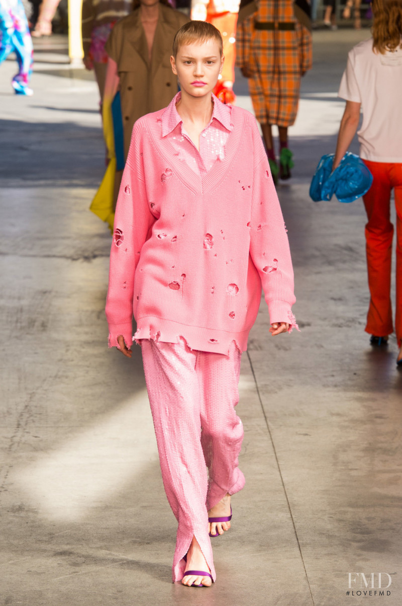MSGM fashion show for Spring/Summer 2018