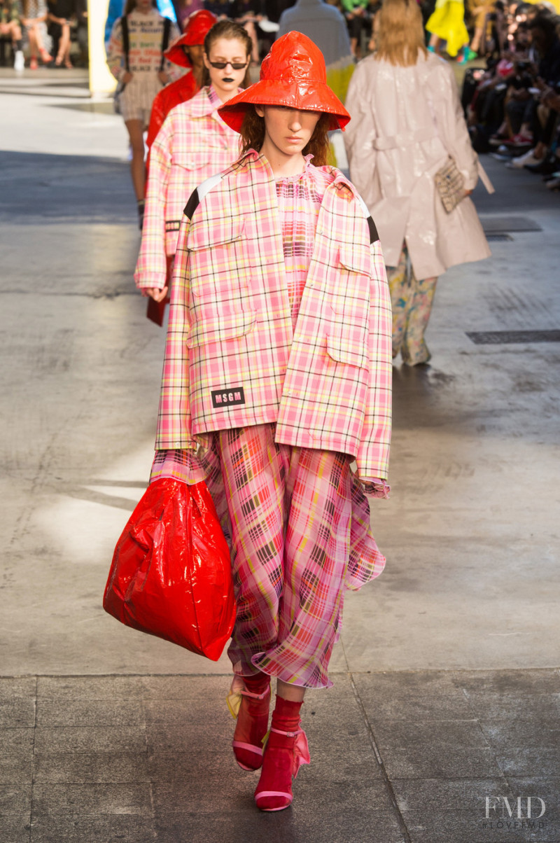 MSGM fashion show for Spring/Summer 2018