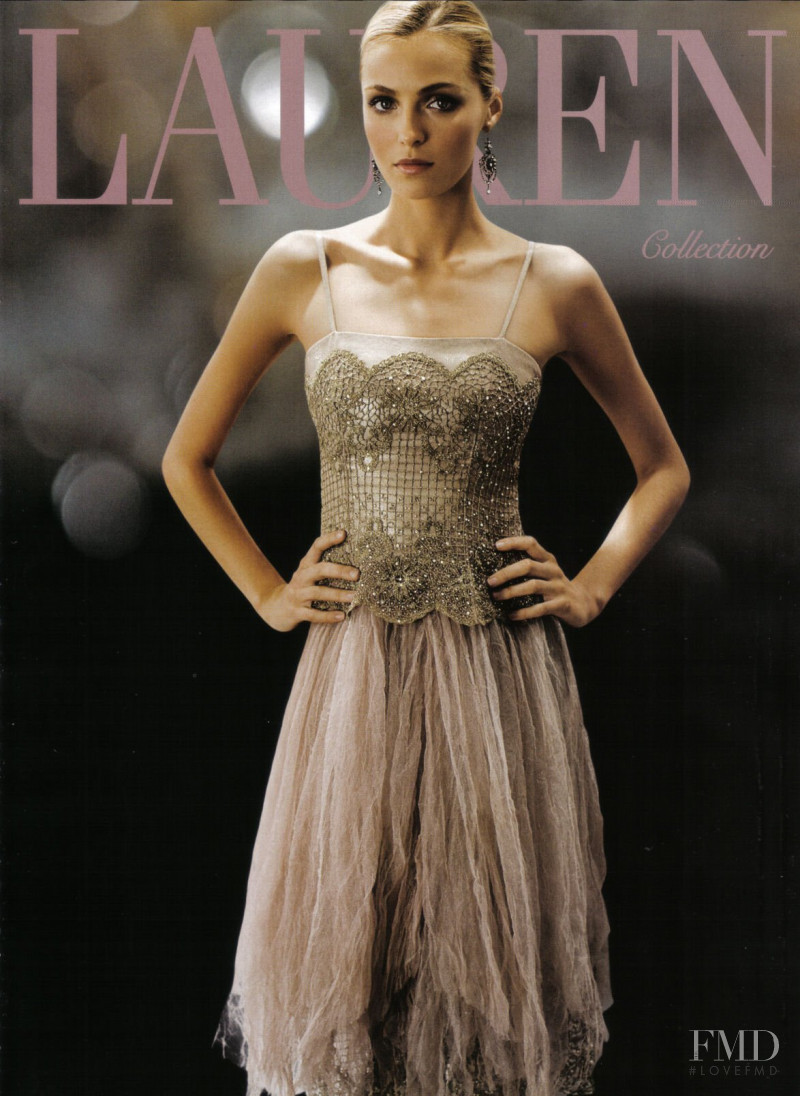 Valentina Zelyaeva featured in  the Ralph Lauren Collection advertisement for Autumn/Winter 2009