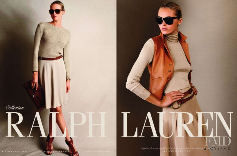 Valentina Zelyaeva featured in  the Ralph Lauren Collection advertisement for Spring/Summer 2011