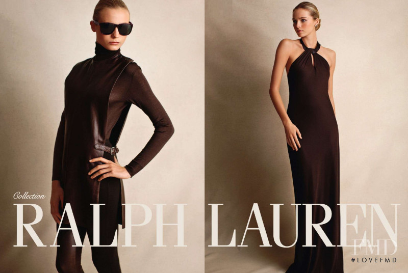 Valentina Zelyaeva featured in  the Ralph Lauren Collection advertisement for Spring/Summer 2011