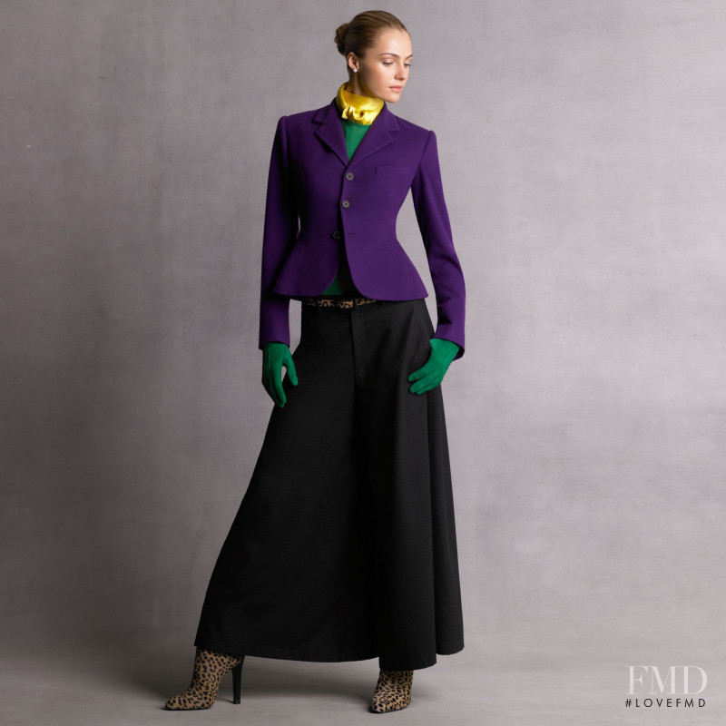 Valentina Zelyaeva featured in  the Ralph Lauren catalogue for Autumn/Winter 2008