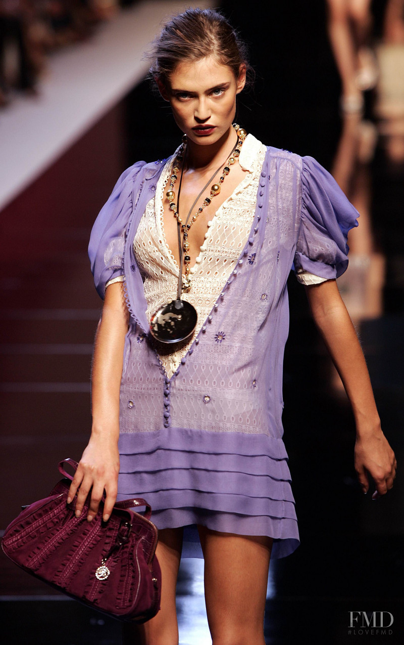 Bianca Balti featured in  the Blumarine fashion show for Spring/Summer 2006