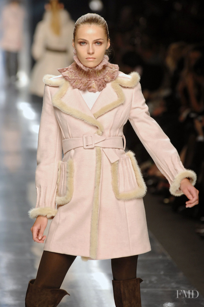 Valentina Zelyaeva featured in  the Sonia Fortuna fashion show for Autumn/Winter 2007