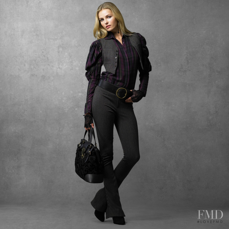 Valentina Zelyaeva featured in  the Ralph Lauren catalogue for Autumn/Winter 2010