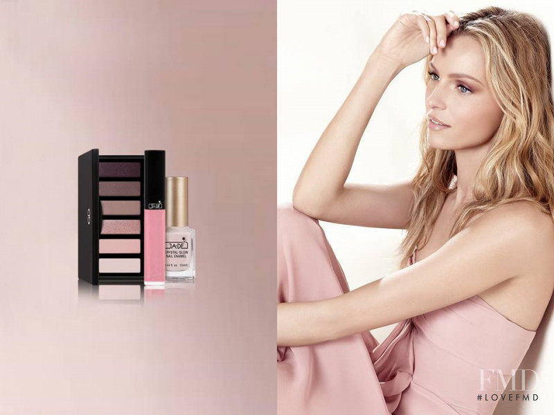 Valentina Zelyaeva featured in  the Ga-De Cosmetics advertisement for Spring/Summer 2015