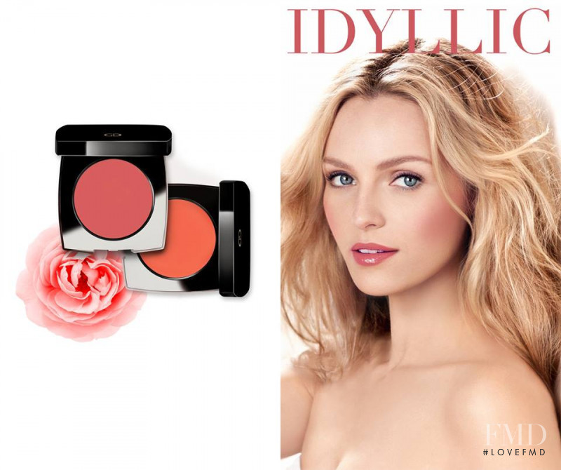 Valentina Zelyaeva featured in  the Ga-De Cosmetics advertisement for Spring/Summer 2015