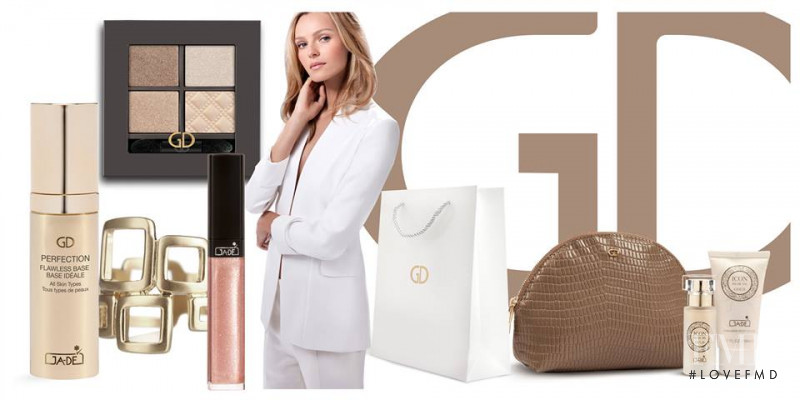 Valentina Zelyaeva featured in  the Ga-De Cosmetics advertisement for Spring/Summer 2015