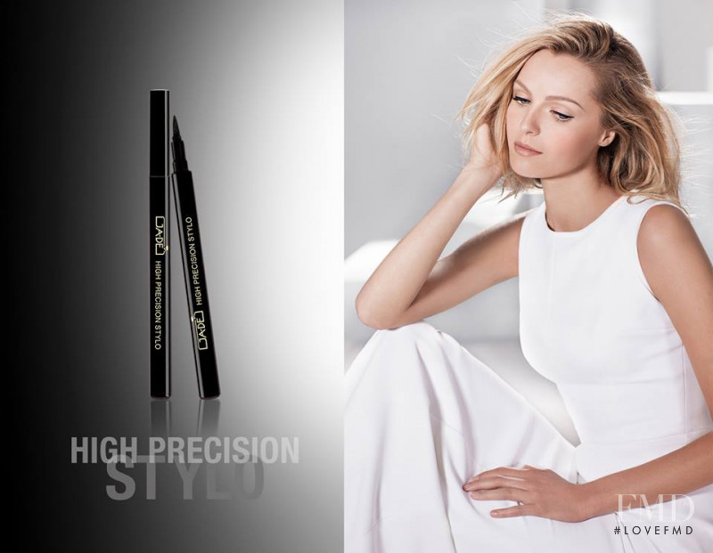 Valentina Zelyaeva featured in  the Ga-De Cosmetics advertisement for Spring/Summer 2015