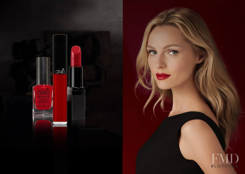 Valentina Zelyaeva featured in  the Ga-De Cosmetics advertisement for Spring/Summer 2015