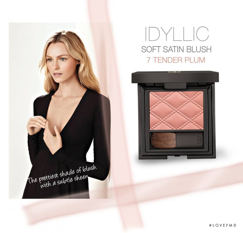 Valentina Zelyaeva featured in  the Ga-De Cosmetics advertisement for Spring/Summer 2015