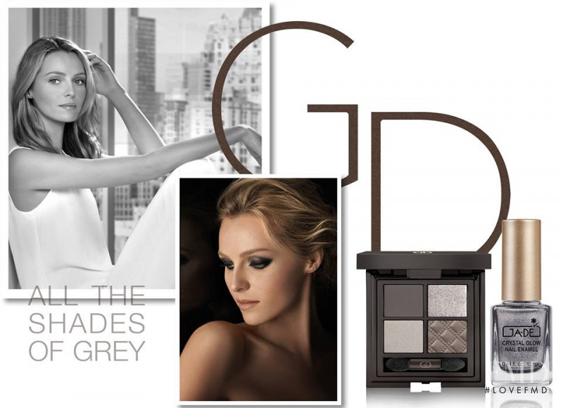 Valentina Zelyaeva featured in  the Ga-De Cosmetics advertisement for Spring/Summer 2015