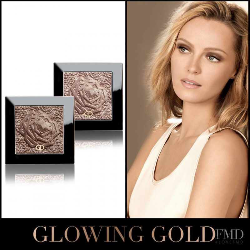 Valentina Zelyaeva featured in  the Ga-De Cosmetics advertisement for Spring/Summer 2015