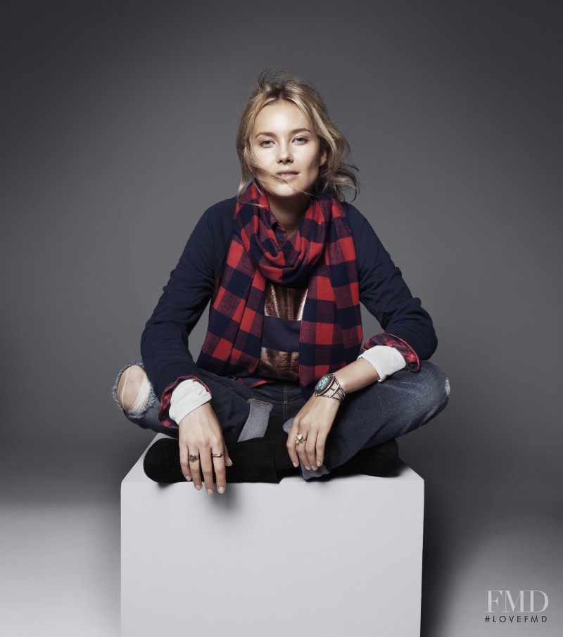 Kyleigh Kuhn featured in  the Gap advertisement for Holiday 2013