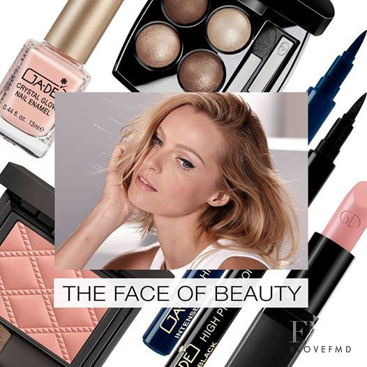 Valentina Zelyaeva featured in  the Ga-De Cosmetics advertisement for Autumn/Winter 2014