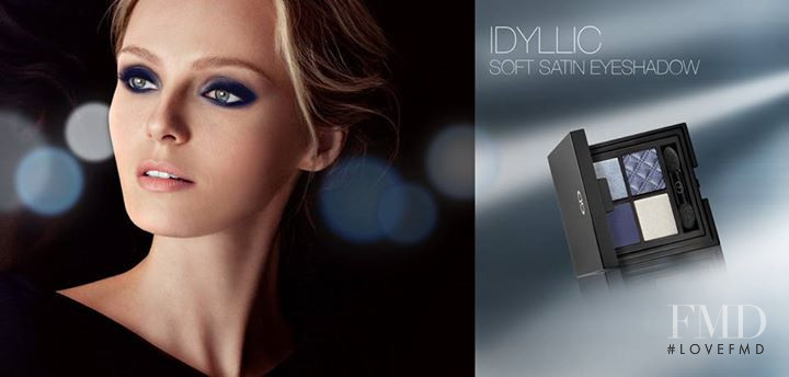 Valentina Zelyaeva featured in  the Ga-De Cosmetics advertisement for Autumn/Winter 2014