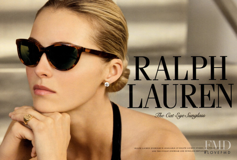 Valentina Zelyaeva featured in  the Ralph Lauren Eyewear advertisement for Spring/Summer 2010