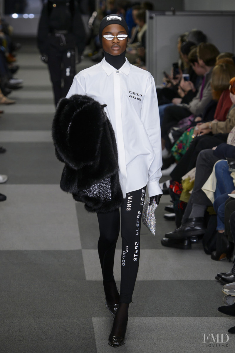 Alexander Wang fashion show for Autumn/Winter 2018