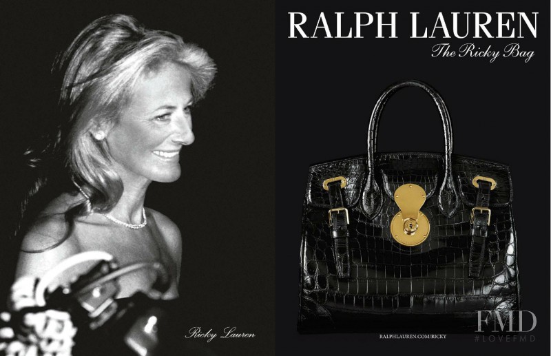 Ralph Lauren The Ricky Bag advertisement for Spring 2014