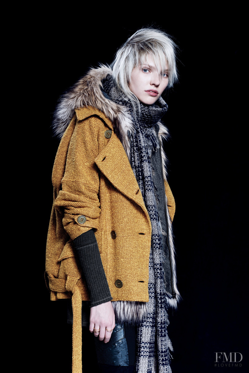 Sasha Luss featured in  the Free People catalogue for Fall 2014