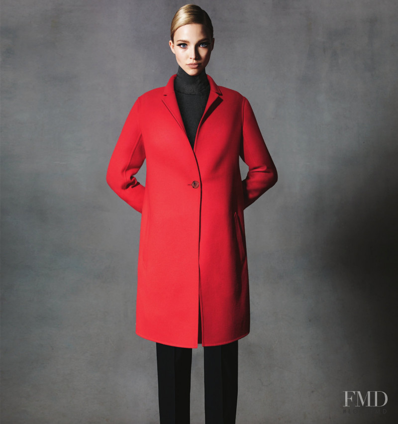 Sasha Luss featured in  the Neiman Marcus catalogue for Fall 2014