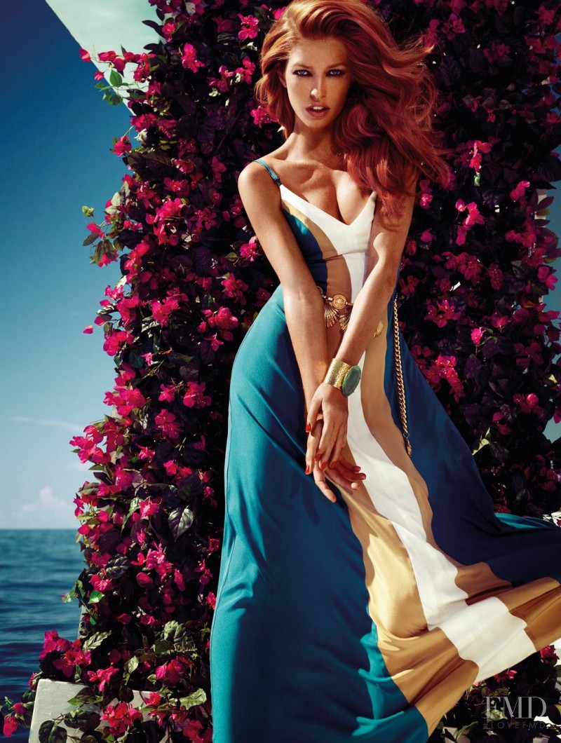 Heide Lindgren featured in  the Guess by Marciano advertisement for Spring/Summer 2012