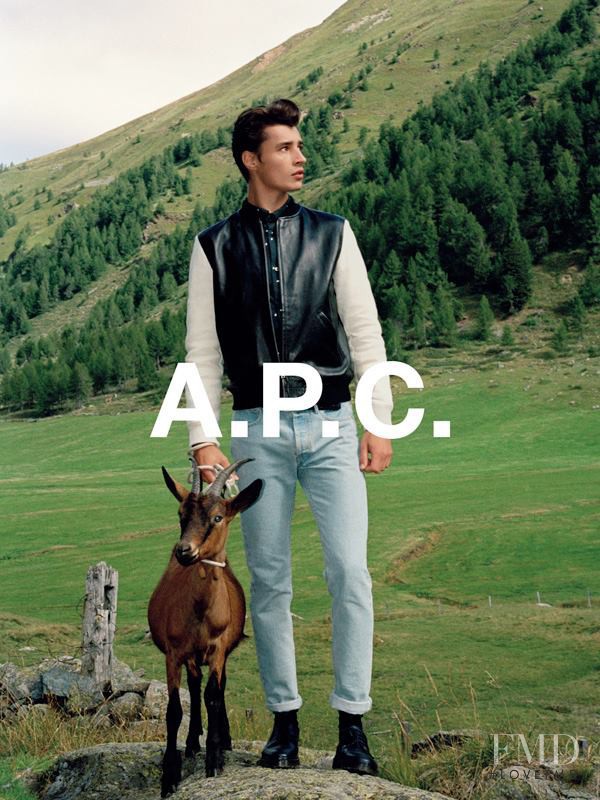 A.P.C. advertisement for Spring/Summer 2014