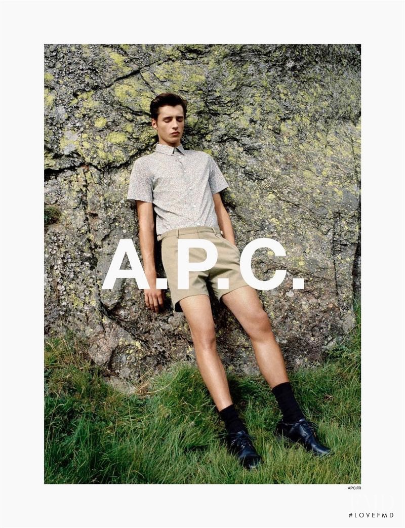 A.P.C. advertisement for Spring/Summer 2014