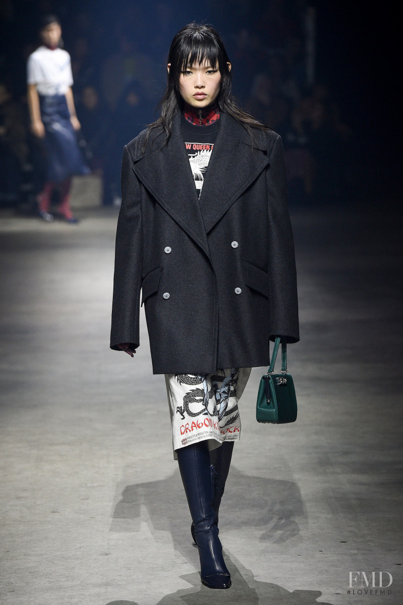 Xie Chaoyu featured in  the Kenzo fashion show for Autumn/Winter 2018