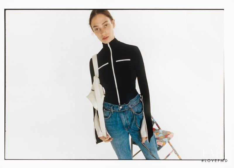 Sophie Koella featured in  the Proenza Schouler lookbook for Spring/Summer 2018