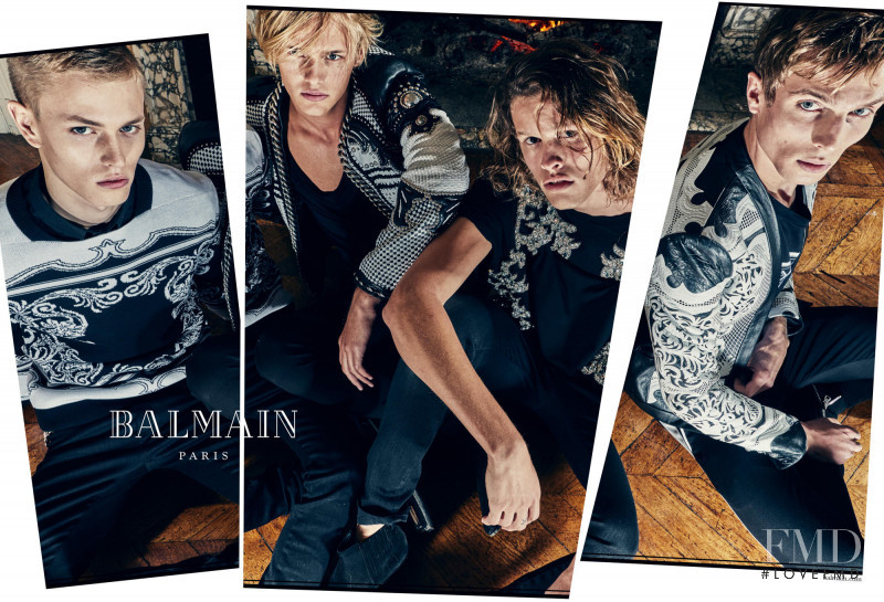 Balmain advertisement for Spring/Summer 2018