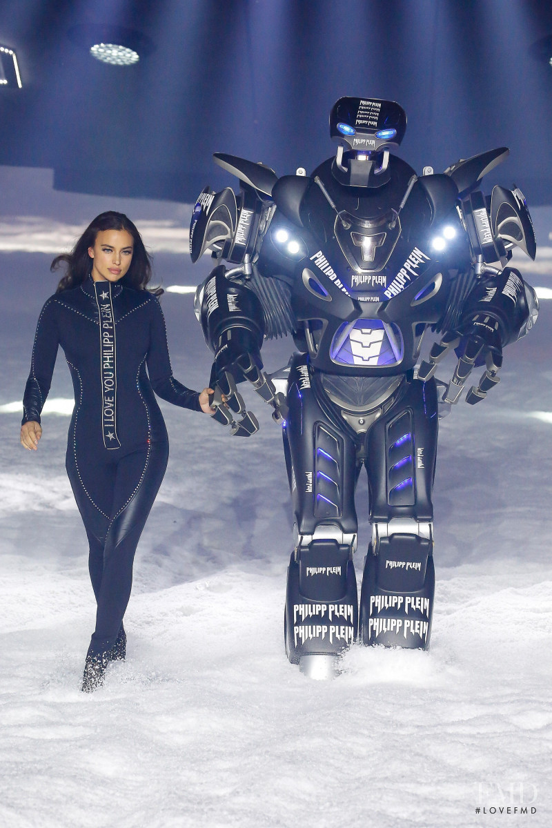 Irina Shayk featured in  the Philipp Plein fashion show for Autumn/Winter 2018