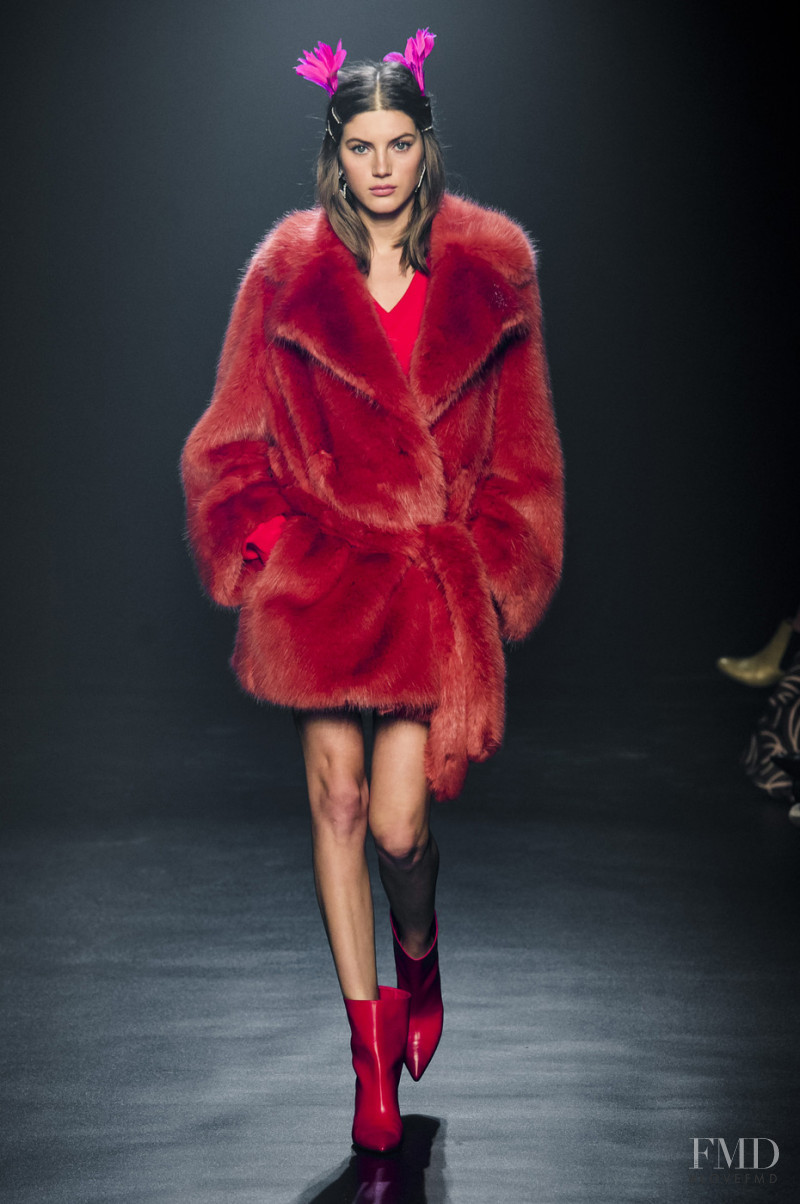 Valery Kaufman featured in  the Zadig & Voltaire fashion show for Autumn/Winter 2018