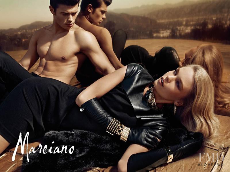 Klara Wester featured in  the Guess by Marciano advertisement for Fall 2012