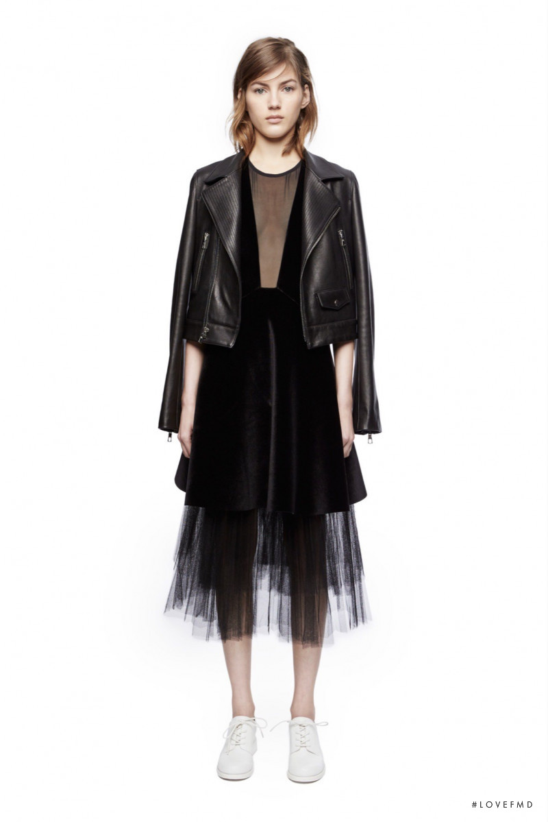 Valery Kaufman featured in  the DKNY lookbook for Resort 2016