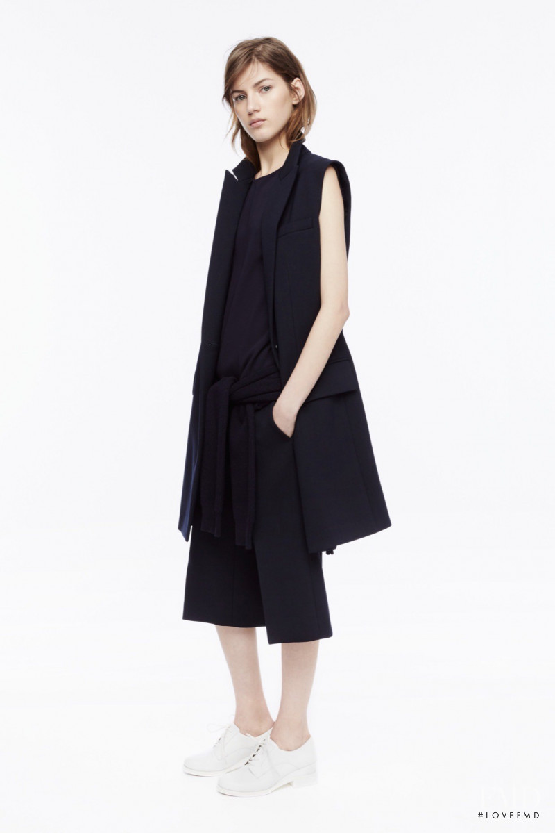 Valery Kaufman featured in  the DKNY lookbook for Resort 2016