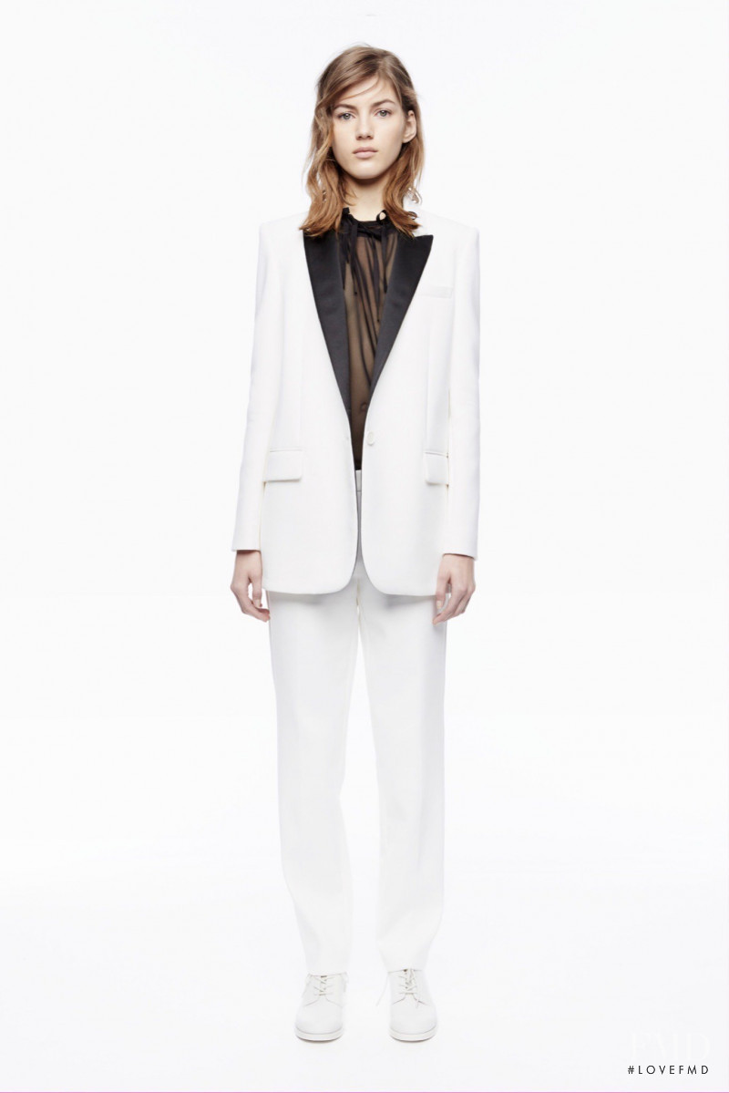 Valery Kaufman featured in  the DKNY lookbook for Resort 2016