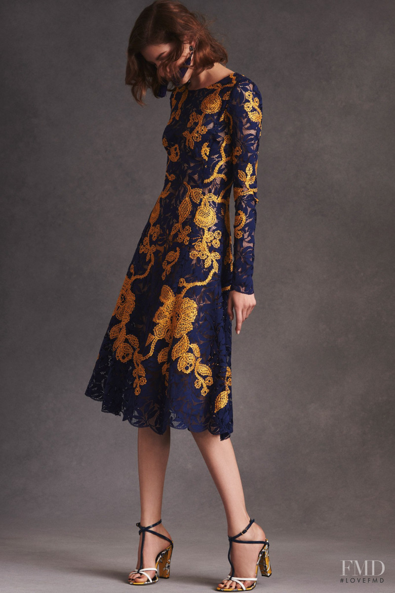 Valery Kaufman featured in  the Oscar de la Renta lookbook for Resort 2016