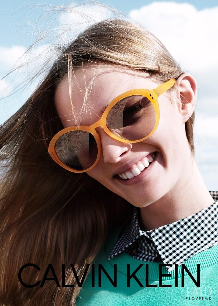 Lulu Tenney featured in  the CK Calvin Klein advertisement for Spring/Summer 2018