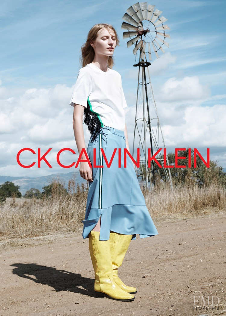 CK Calvin Klein advertisement for Spring/Summer 2018