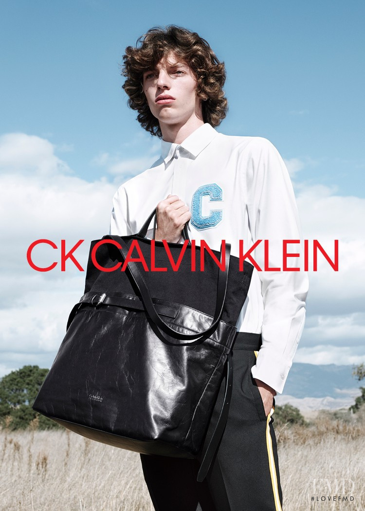 CK Calvin Klein advertisement for Spring/Summer 2018