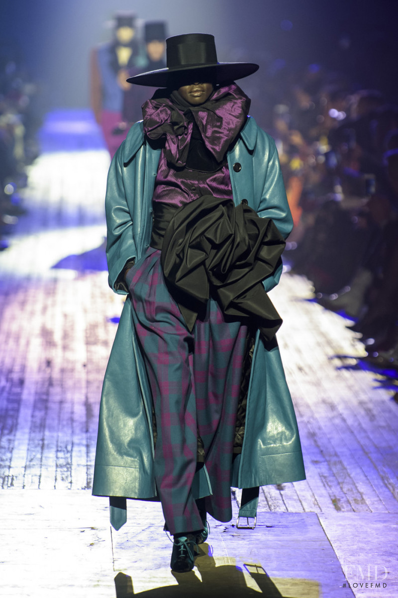 Akiima Ajak featured in  the Marc Jacobs fashion show for Autumn/Winter 2018
