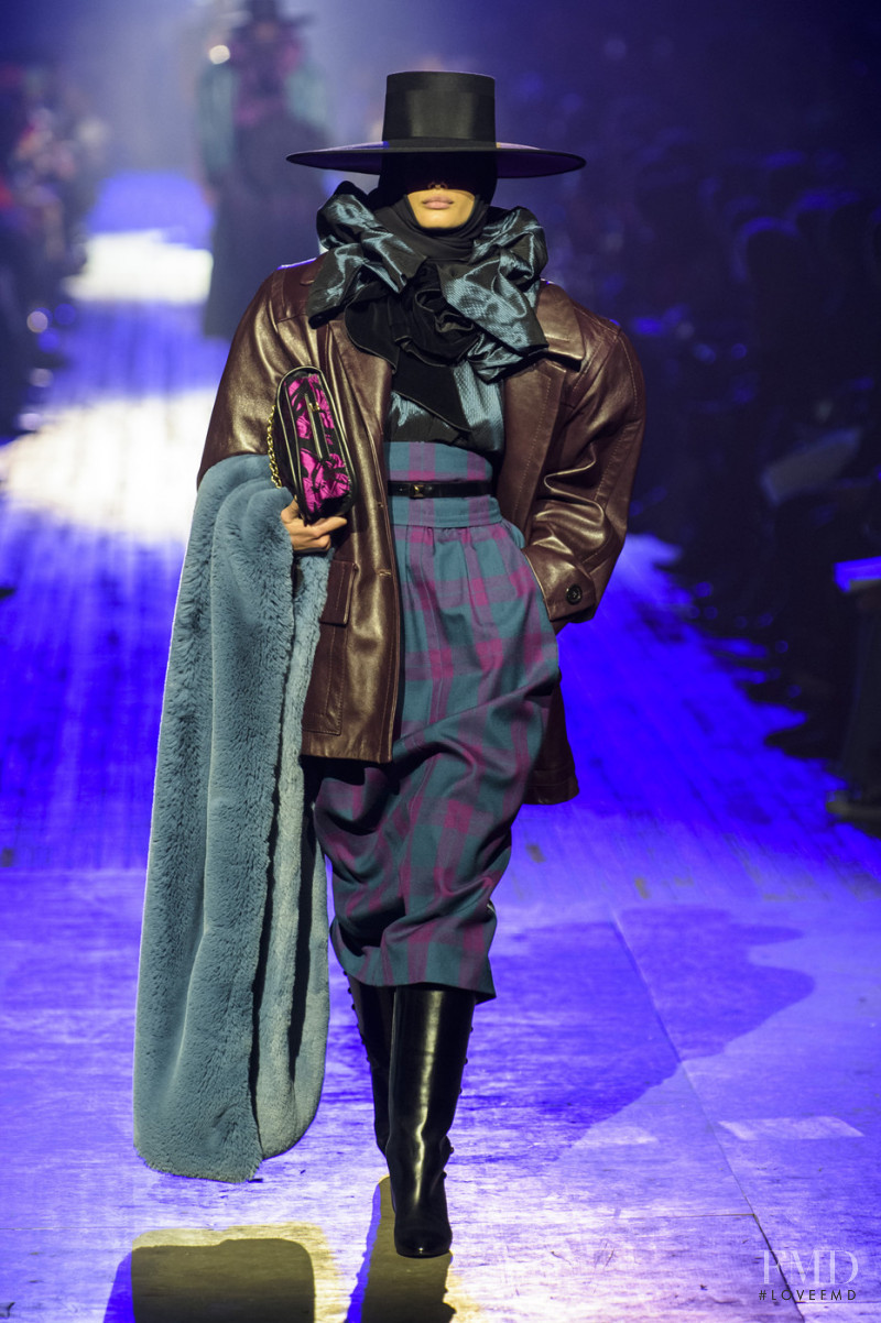 Taylor Hill featured in  the Marc Jacobs fashion show for Autumn/Winter 2018