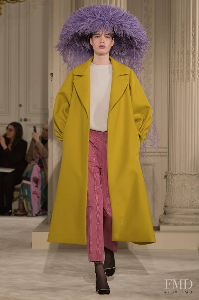 Natasja Dragic featured in  the Valentino Couture fashion show for Spring/Summer 2018