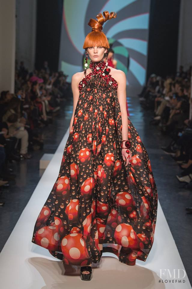 Alexina Graham featured in  the Jean Paul Gaultier Haute Couture fashion show for Spring/Summer 2018