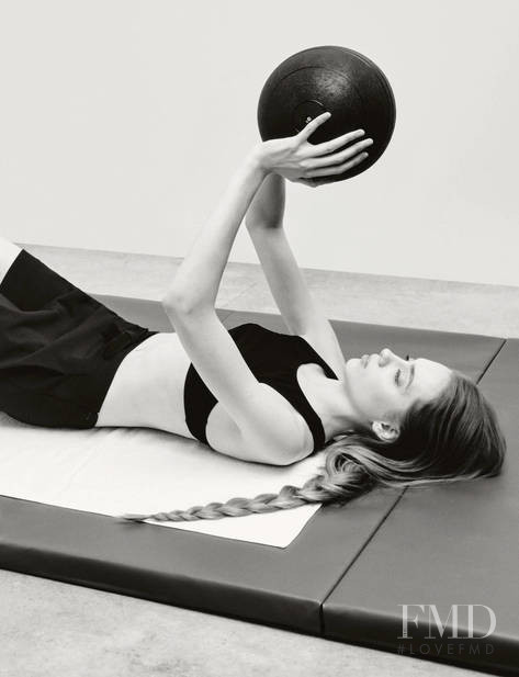 Odette Pavlova featured in  the The Line Winter Workout: The Soul of a New Routine lookbook for Spring 2016